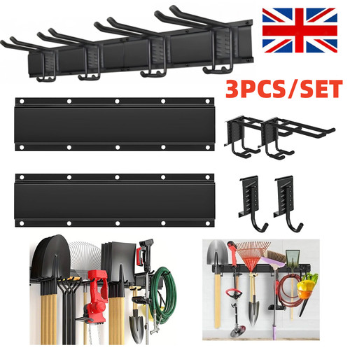 Garage garden tool holder - garden,