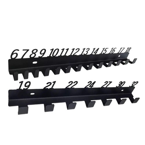 Wall mounted wrench organizer - wall,