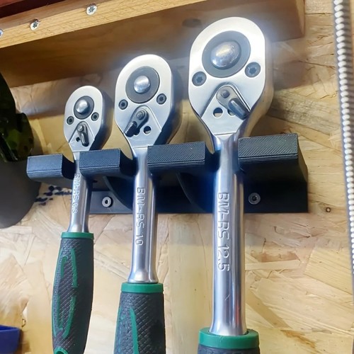 Ratchet wrench storage rack - wrench,