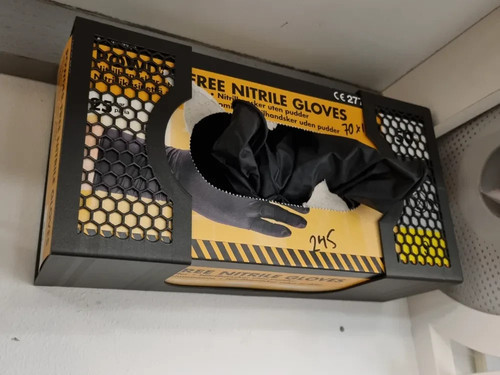 Wall mount glove box - mount,