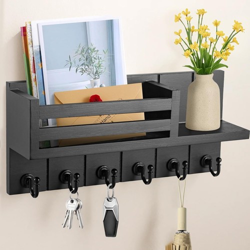 Wall mounted key holder with - wall,