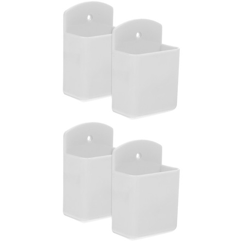 White reusable wall mounted - white,
