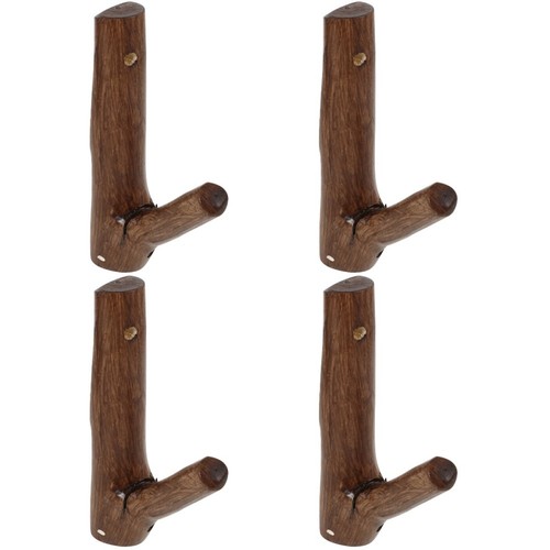 4pcs coffee wood wall - coffee,