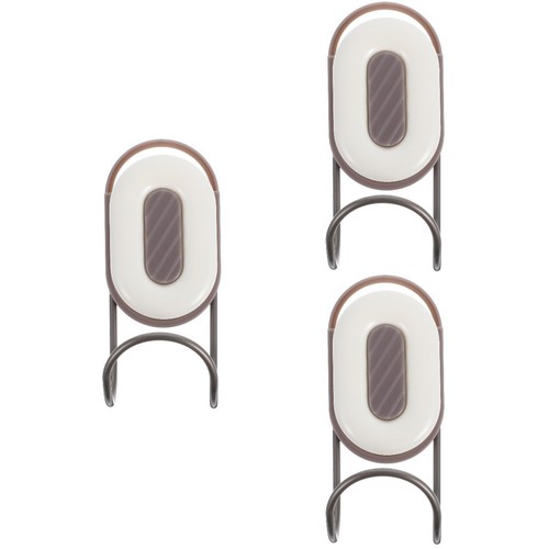 3pcs reusable abs silver - 3pcs,