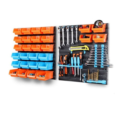 44pc wall mounted tool parts - 44pc,