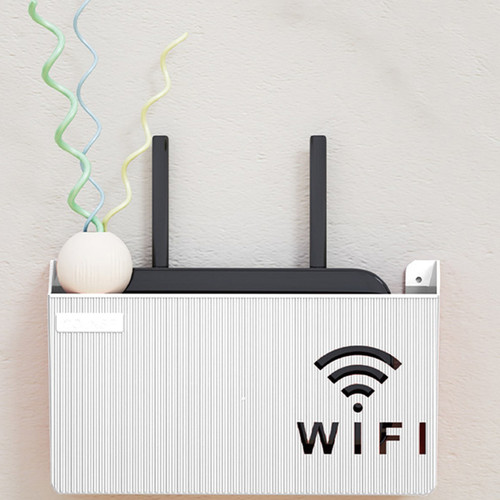 Wifi router storage box wall - wifi,