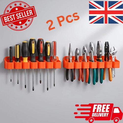 Wall mounted tool storage - 2x,
