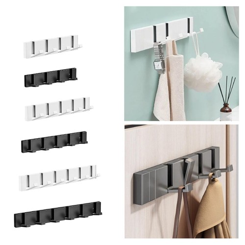 Wall mounted coat rack hat - coat,