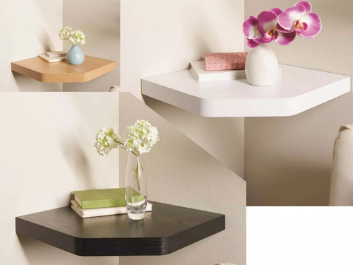Modern corner floating wall - modern,