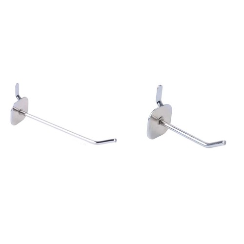 10x pegboard hooks panel - 10x,