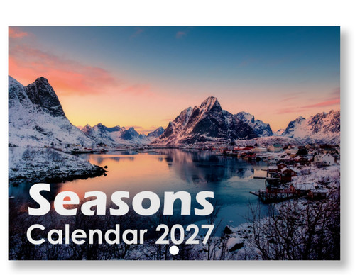 2027 seasons calendar wall - seasons,