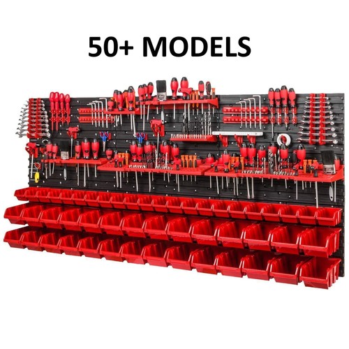Wall mounted tool peg board - wall,