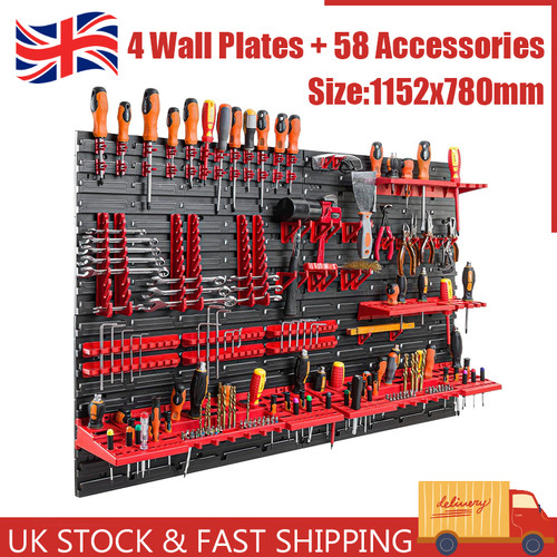 Wall mounted tool - mounted, peg