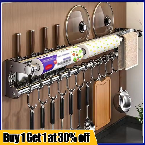 Kitchen utensil hanging rail - utensil,