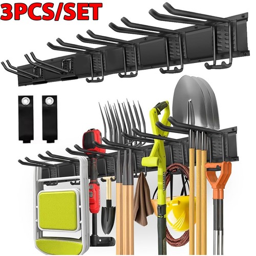 Garage garden tool holder - garden,